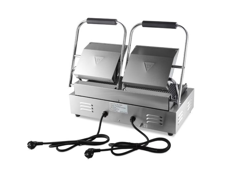 Dobbelt klemgrill / kontaktgrill fra Maxima - vælg variant