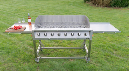 Stor professionel gasgrill 8 brændere NY MODEL 2026 til event og catering – Gastro Consult