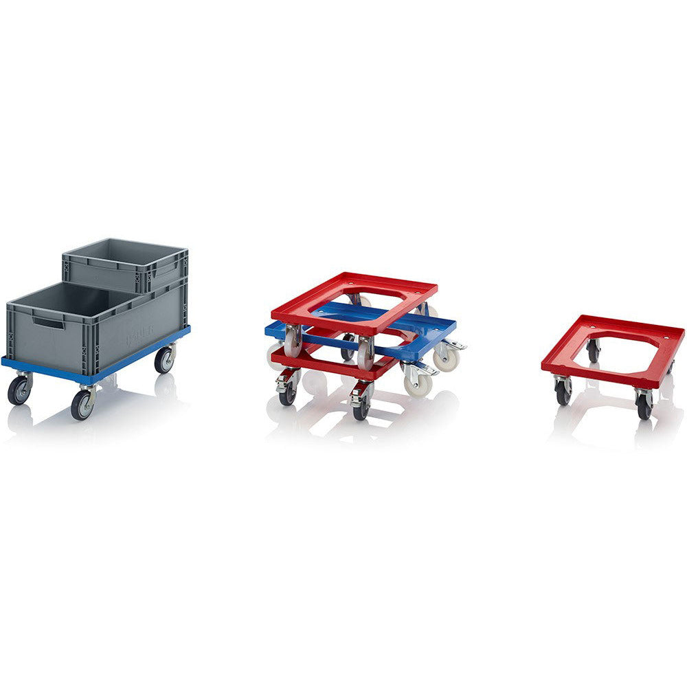 AUER Packaging RO 64 GU kompakt trolley hund transportvogn 62x42 cm 250 kg bæreevne