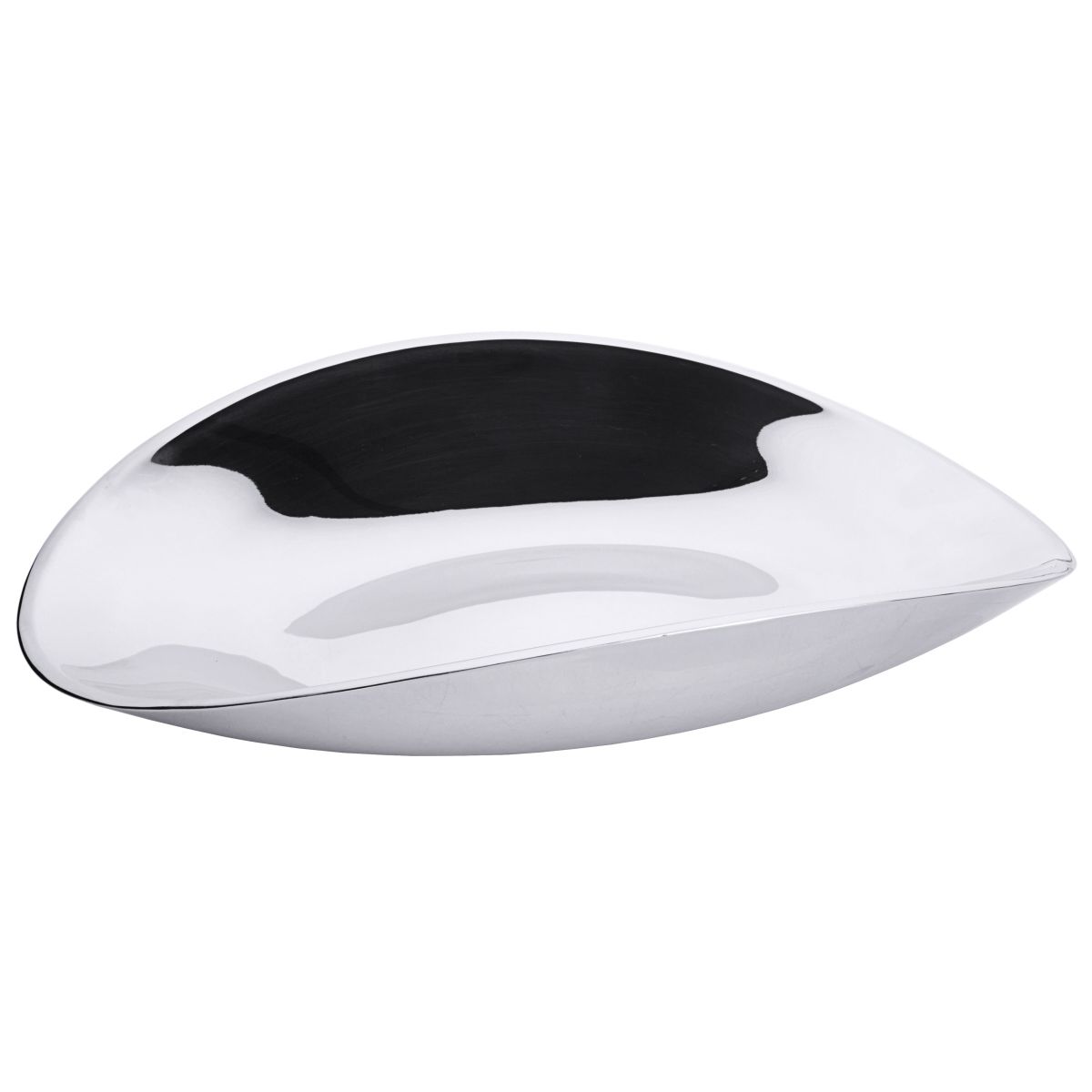 Isoleret oval skål i stål 41,5 cm