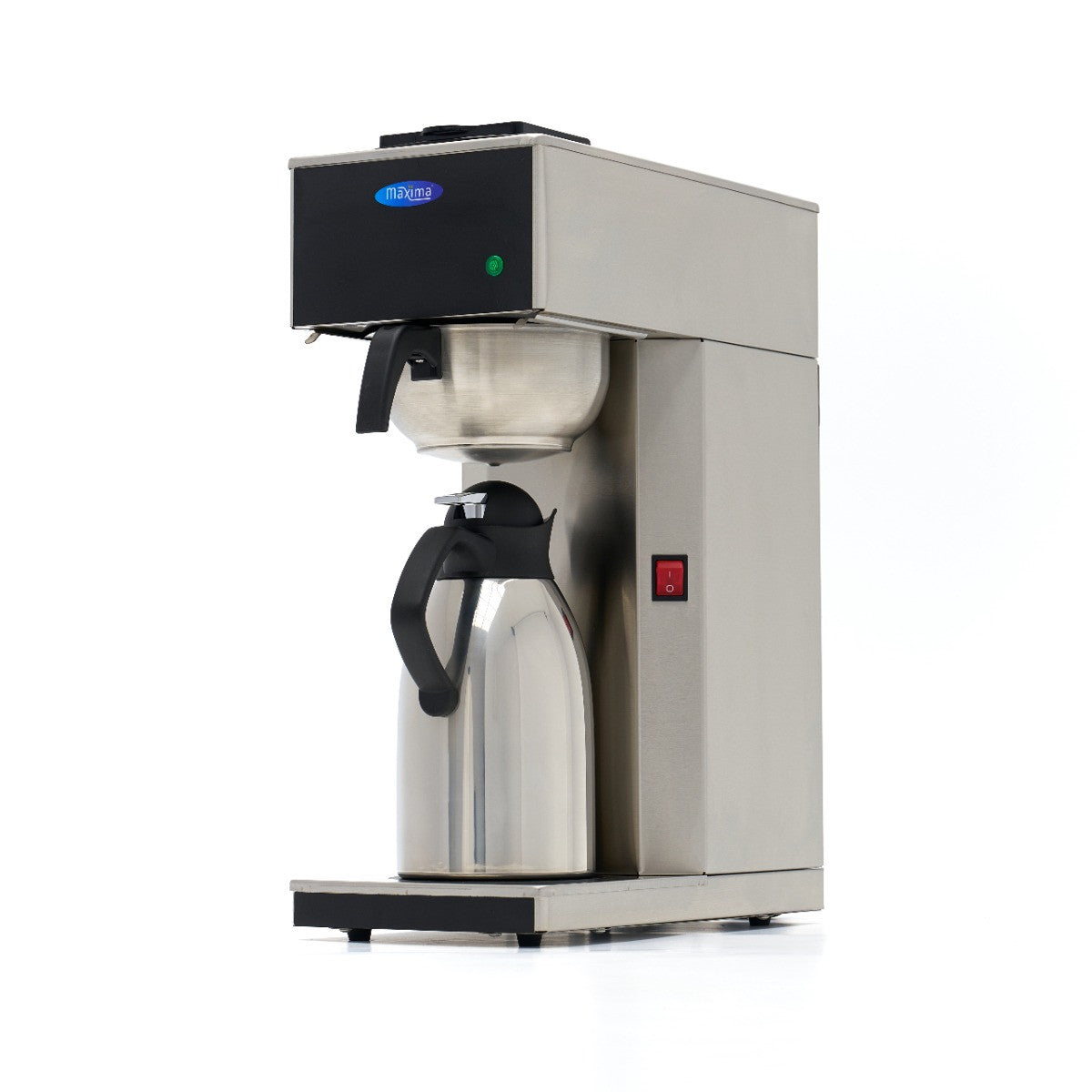 Filterkaffemaskine enkelt 2 L med termokande - Maxima