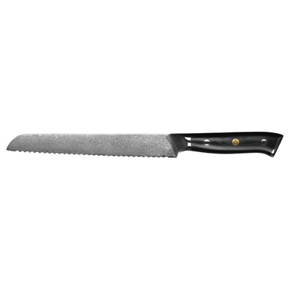 Brødkniv 20 cm i damaskusstål fra Koniseur