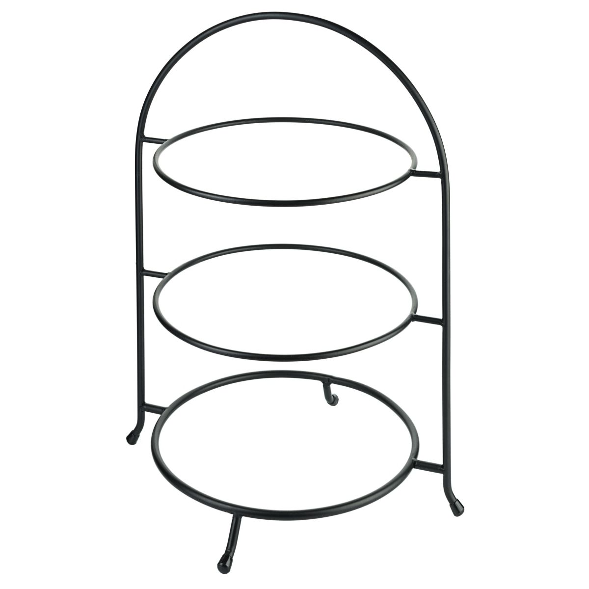 3-lags serveringsstativ til tallerkener 26,5-31 cm
