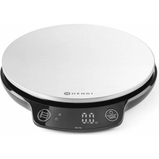Bagevægt max 3 kg