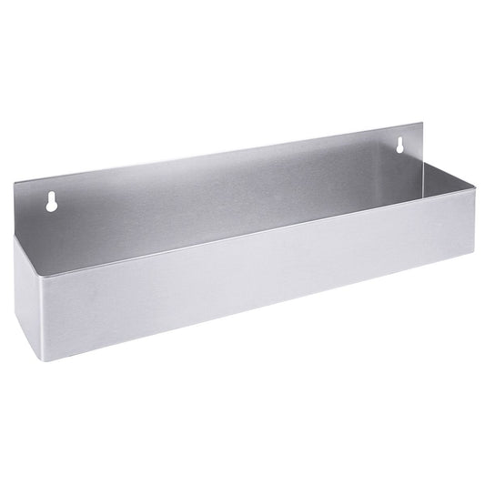 Flaskeholder til væg i stål, 56 cm