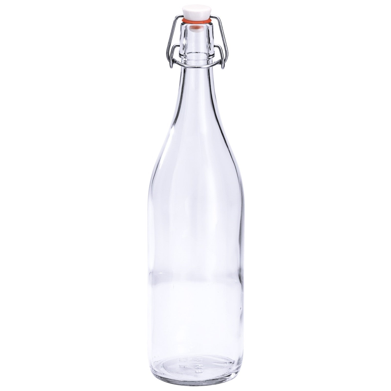 Patentflaske i glas 1 liter med bøjlelukning - Frilich