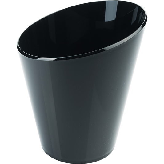 Isspand i sort akryl til én flaske