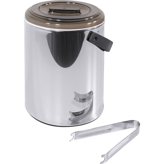 Isoleret isspand med låg og tang, 2 liter