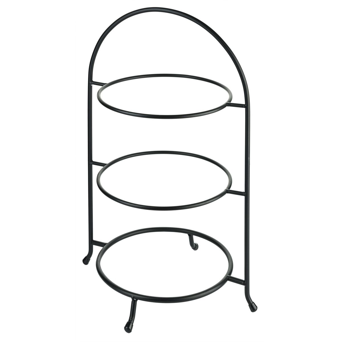 3-lags serveringsstativ til tallerkener 22,5-27 cm