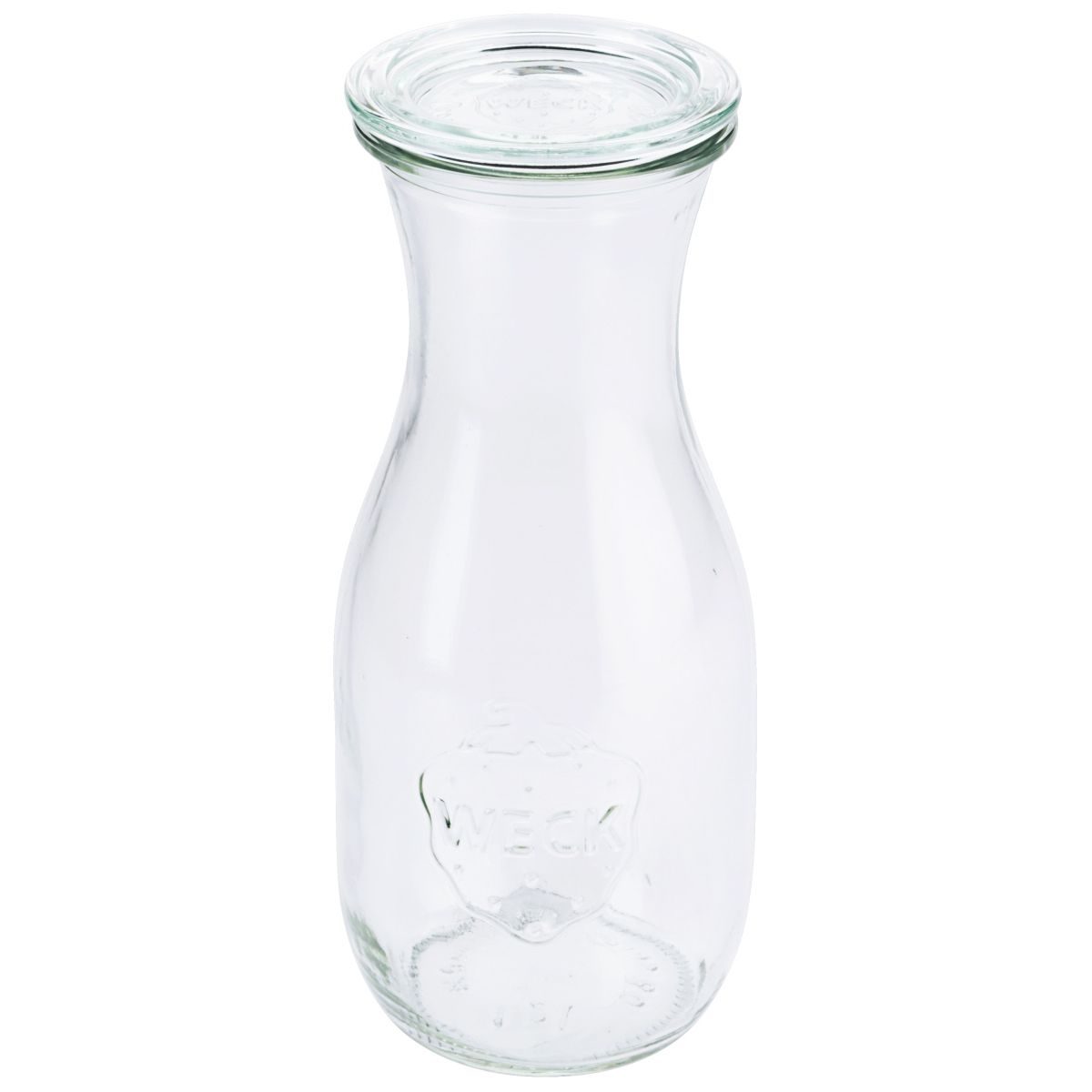 Weck glaskaraffel 0,53 L med glaslåg
