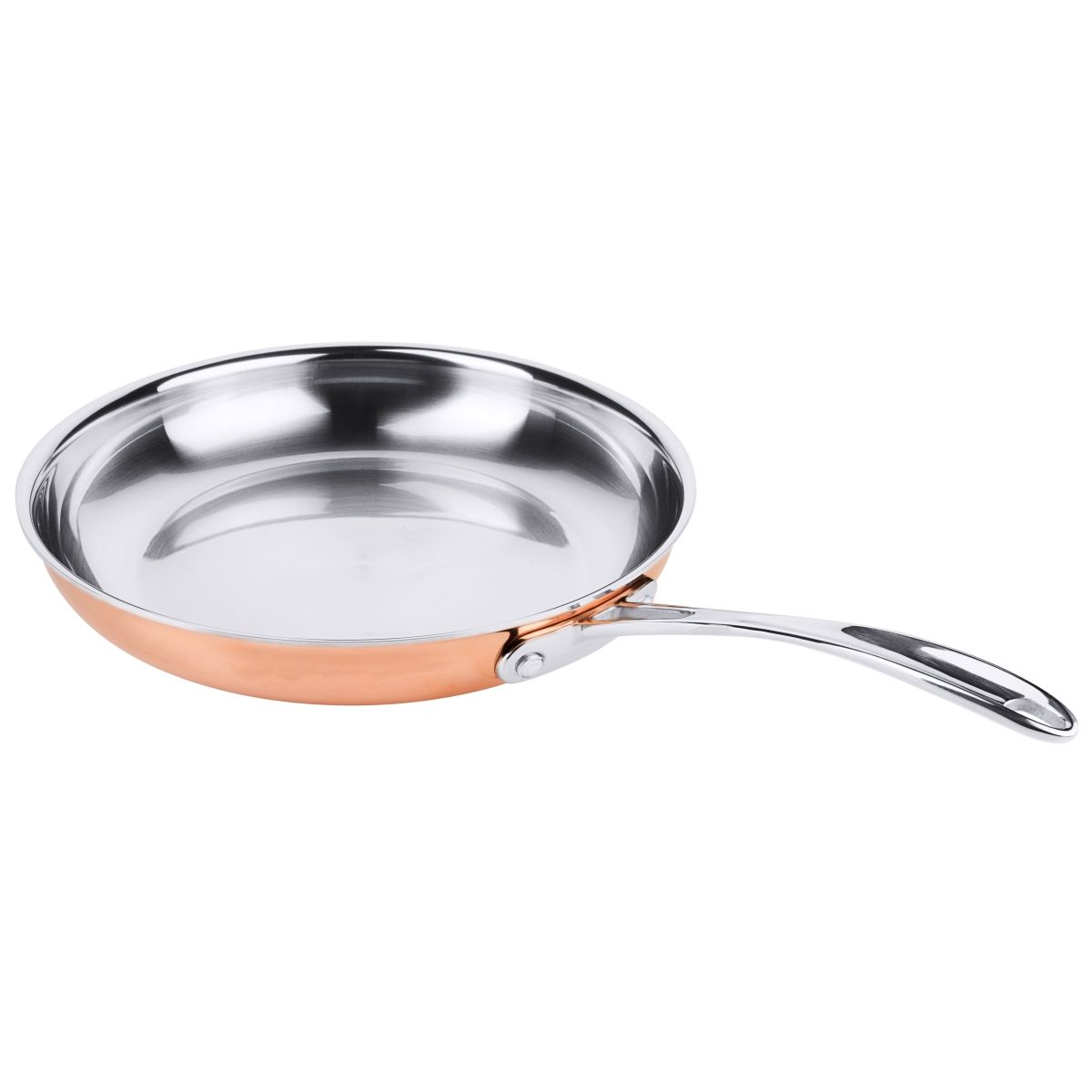 Kobber flambépande 28 cm