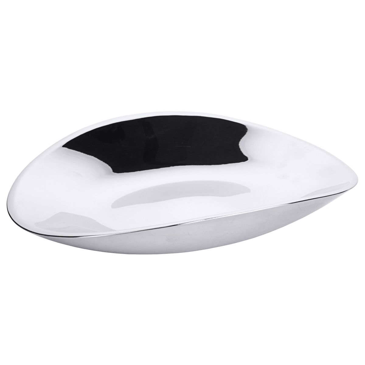 Isoleret oval skål i stål 34,5 cm