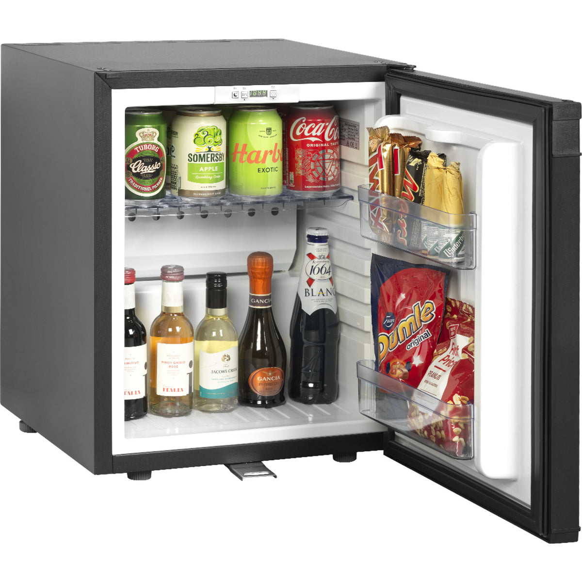 Minibar med kompressor – skummet dør eller glasdør – TEFCOLD