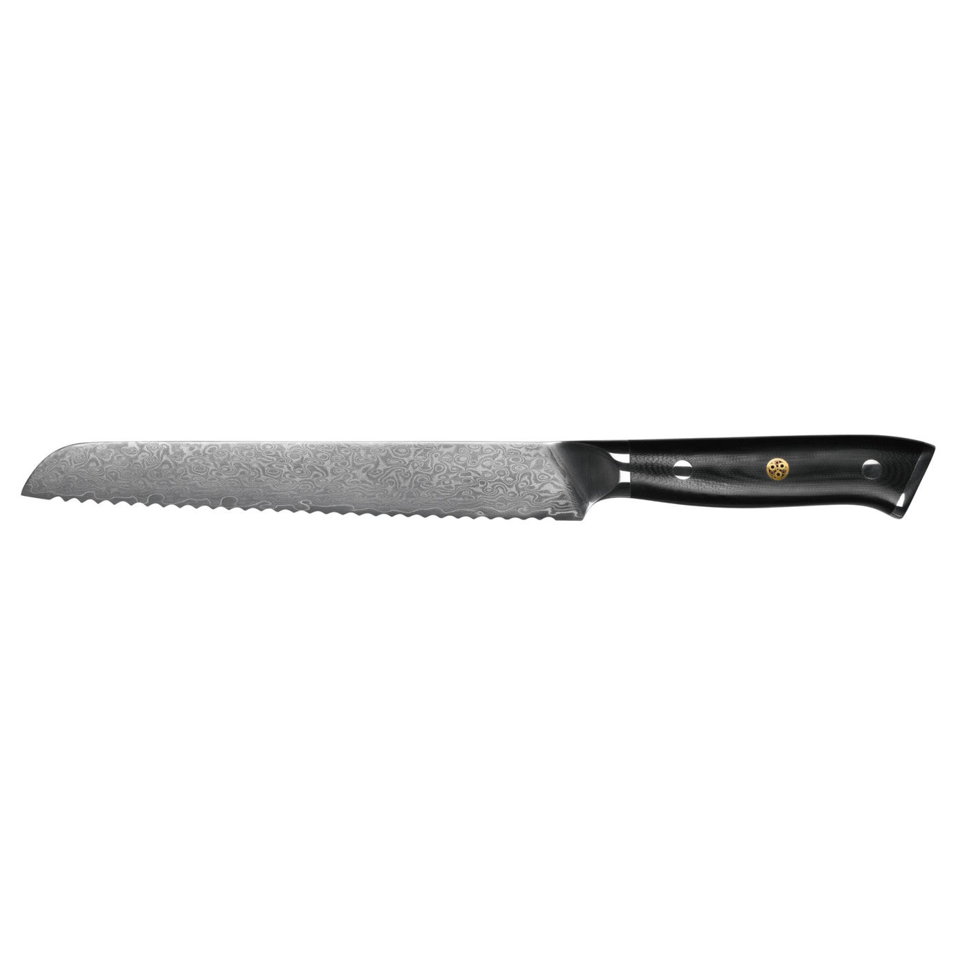 Brødkniv 20 cm i 67 lag damaskusstål fra Koniseur