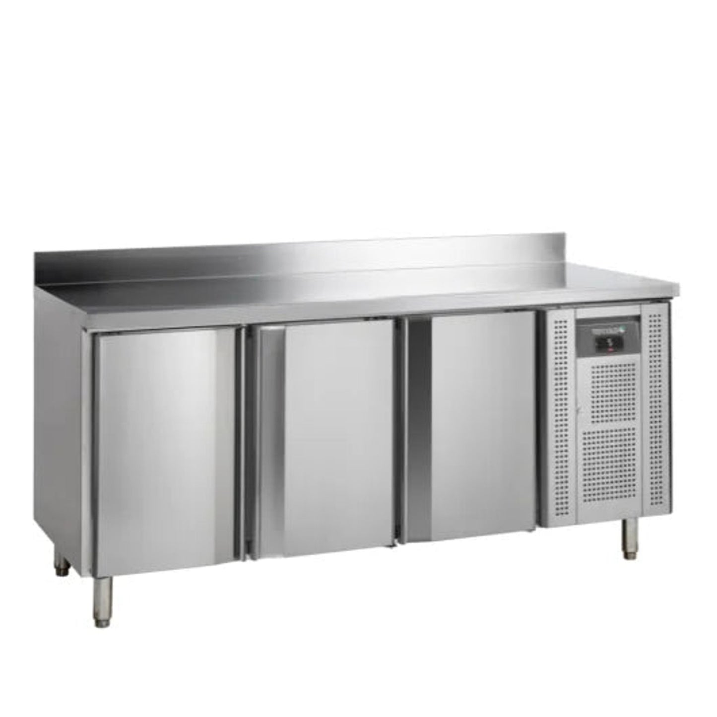 TEFCOLD kølebord GN1/1 med 3 låger og bagkant – CK7310