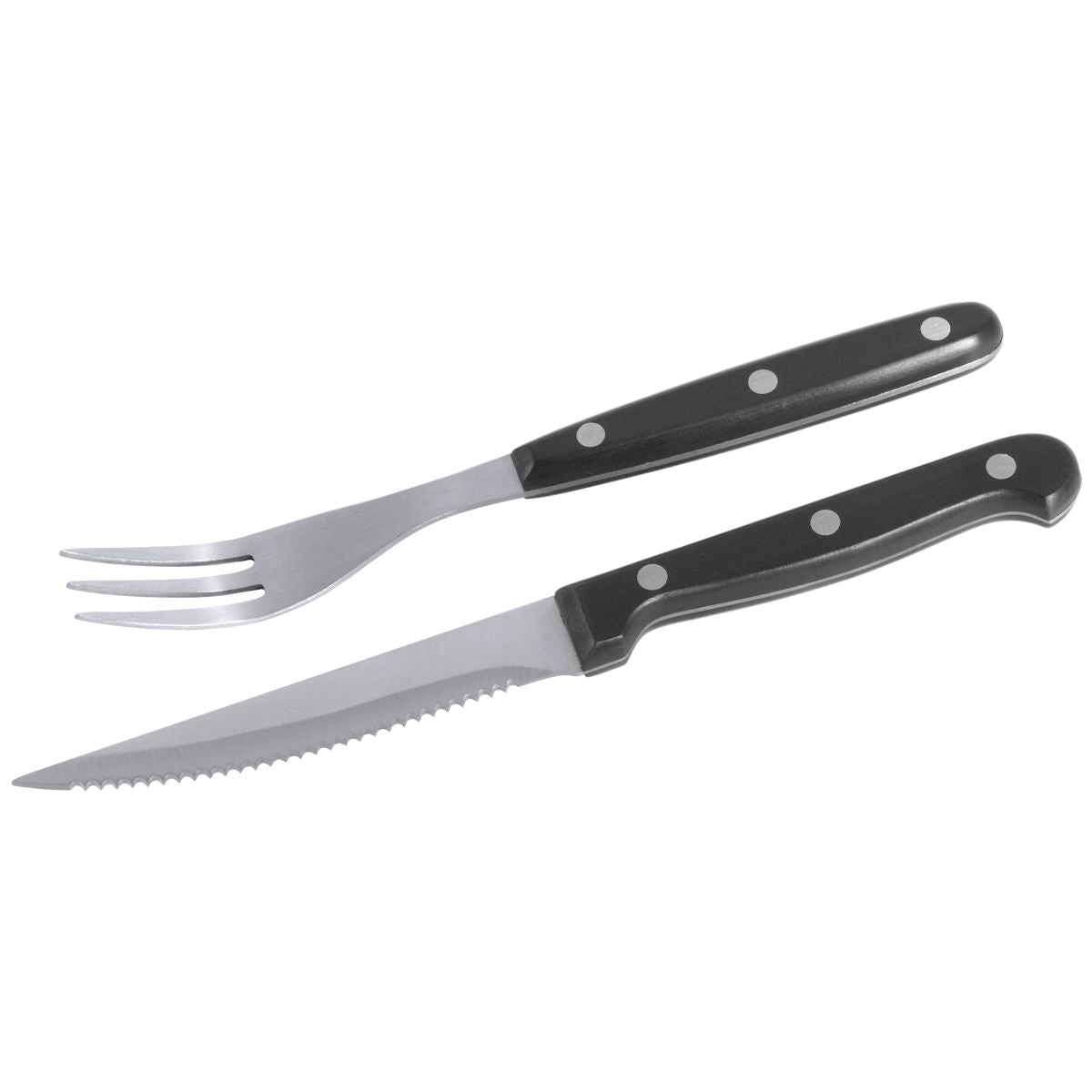 Steakknive i rustfrit stål, sæt à 6 stk