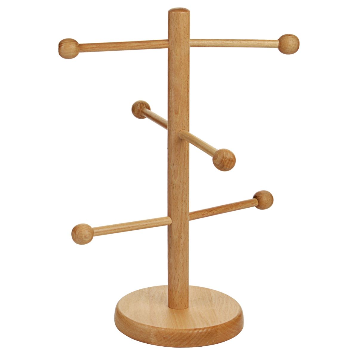 Kringlestativ i træ 32 cm